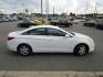 2012 WHITE /Tan / Cloth Hyundai Sonata GLS Manual (5NPEB4AC9CH) with an 2.4L L4 DOHC 16V engine, 6-Speed Manual transmission, located at 1814 Albert Pike Road, Hot Springs, AR, 71913, (501) 623-1717, 34.494228, -93.094070 - Photo#2