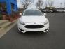 2017 WHITE /Gray / Cloth Ford Focus SE Sedan (1FADP3F28HL) with an 2.0L L4 DOHC 16V engine, located at 1814 Albert Pike Road, Hot Springs, AR, 71913, (501) 623-1717, 34.494228, -93.094070 - Photo#2