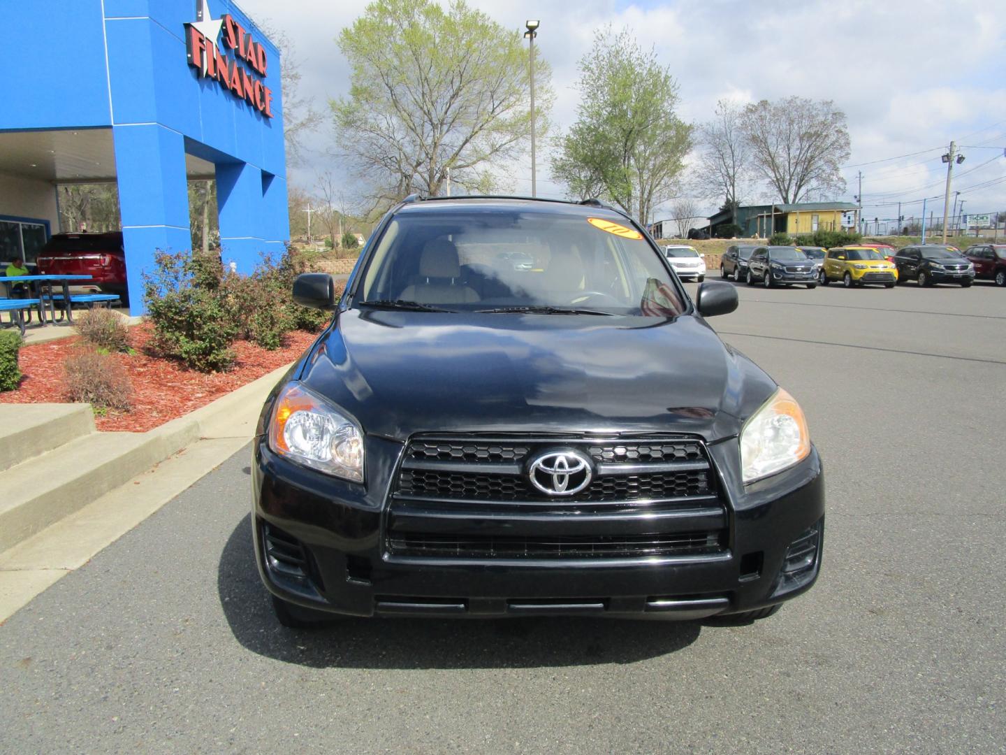 2010 BLACK /Tan / Cloth Toyota RAV4 Base I4 4WD (JTMBF4DV3AD) with an 2.4L L4 DOHC 16V engine, 4-Speed Automatic transmission, located at 1814 Albert Pike Road, Hot Springs, AR, 71913, (501) 623-1717, 34.494228, -93.094070 - Photo#2