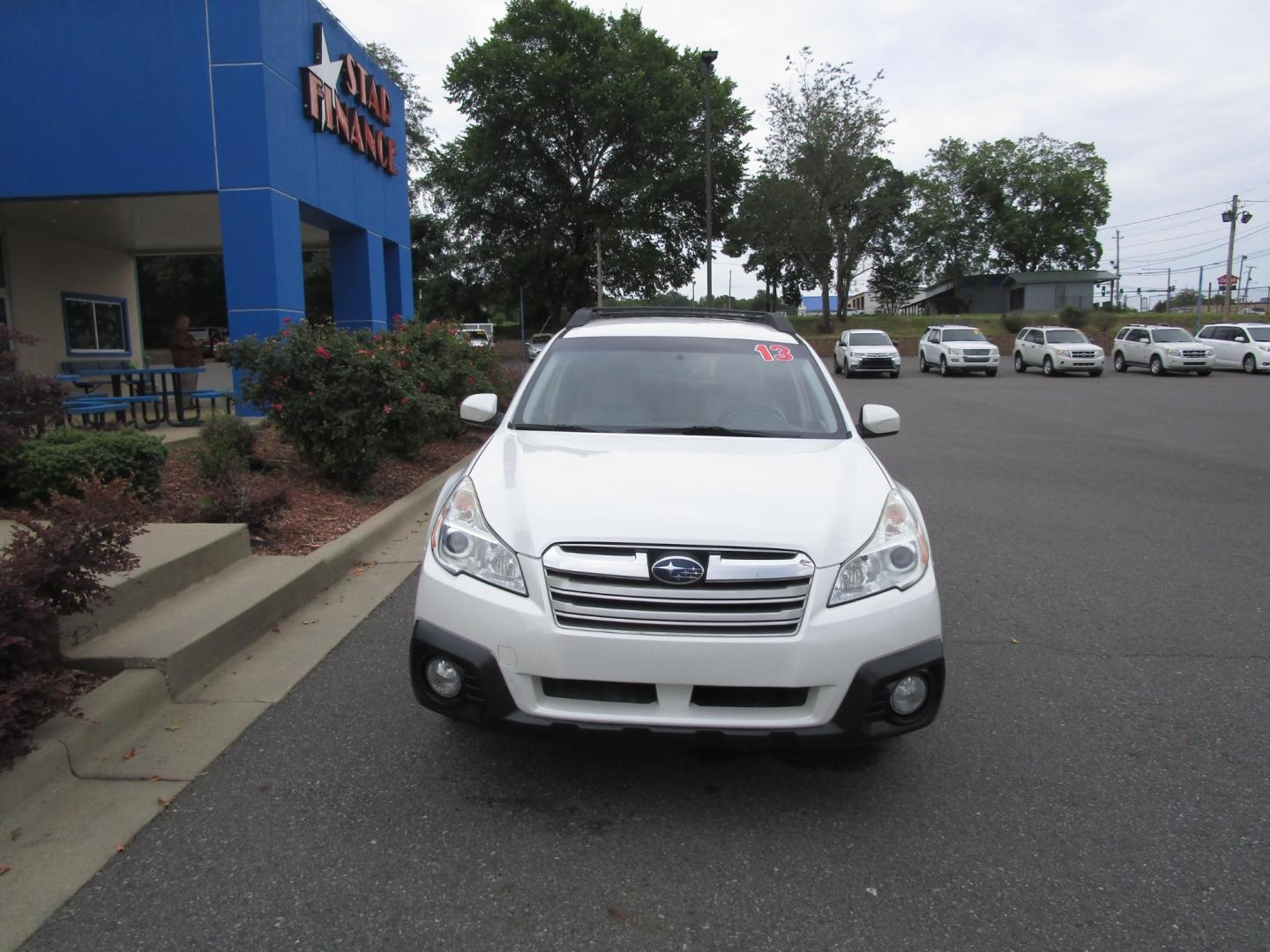 2013 WHITE Subaru Outback (4S4BRCCC6D3) , located at 1814 Albert Pike Road, Hot Springs, AR, 71913, (501) 623-1717, 34.494228, -93.094070 - Photo#0