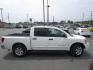 2011 WHITE /Black / Leather Nissan Titan (1N6BA0ED0BN) , located at 1814 Albert Pike Road, Hot Springs, AR, 71913, (501) 623-1717, 34.494228, -93.094070 - Photo#2