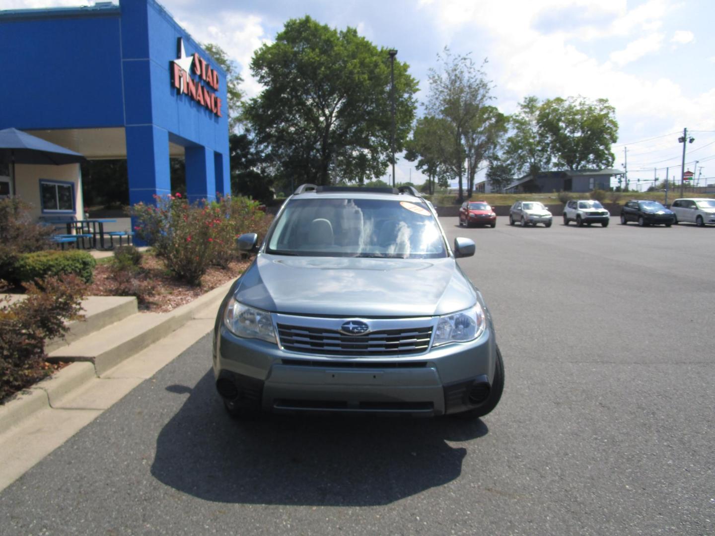 2010 Green /Gray / Cloth Subaru Forester 2.5X Premium (JF2SH6CC9AH) with an 2.5L H4 SOHC 16V engine, 4-Speed Automatic transmission, located at 1814 Albert Pike Road, Hot Springs, AR, 71913, (501) 623-1717, 34.494228, -93.094070 - One Owner. 2010 Subaru Forester is in great condition. Runs and drives great. It is a 4 door wagon. 2.5L H4 F SOHC 16V 4 Speed Automatic. Takes Gas. And is All Wheel Drivve. - Photo#1