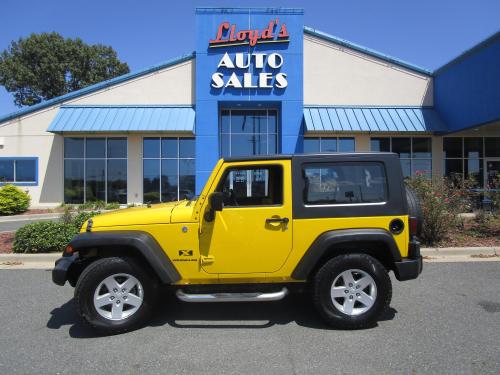 2008 Jeep Wrangler Yellow
