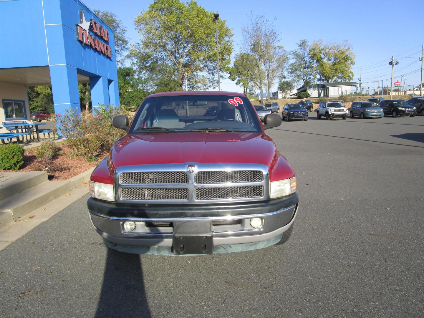 1999 RED /Black / Leather Dodge Ram 1500 Club Cab Long Bed 2WD (3B7HC12Y7XG) with an 5.2L V8 OHV 16V engine, located at 1814 Albert Pike Road, Hot Springs, AR, 71913, (501) 623-1717, 34.494228, -93.094070 - ONE OWNER! LOW MILES! Club Cab Pickup 5.2L V8 F OHV 16 V. GASOLINE. REAR WHEEL DRIVE. - Photo#1