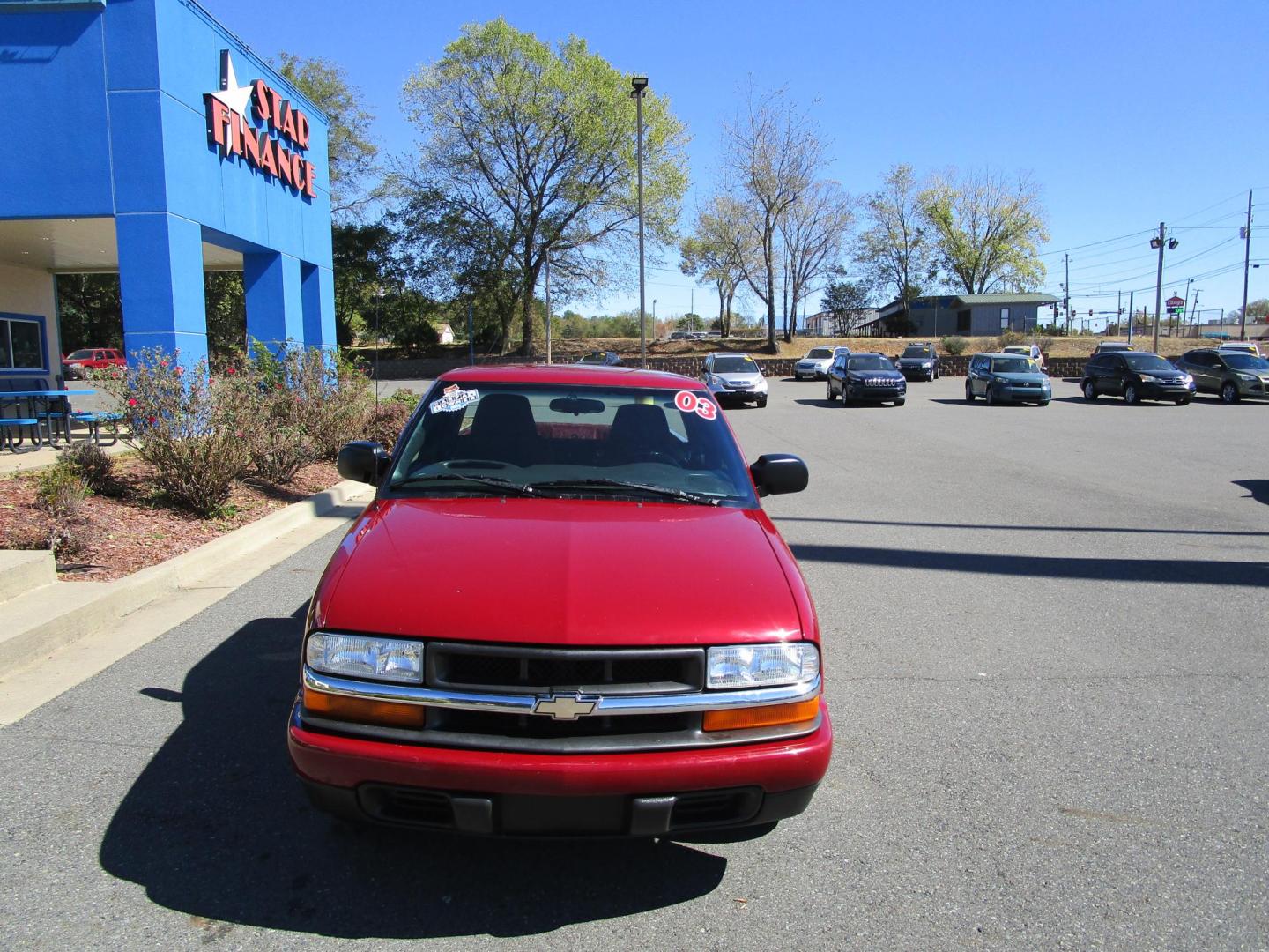 2003 MAROON /Black/Cloth Chevrolet S10 Pickup Ext. Cab 2WD (1GCCS19HX38) with an 2.2L L4 OHV 8V engine, located at 1814 Albert Pike Road, Hot Springs, AR, 71913, (501) 623-1717, 34.494228, -93.094070 - ONE OWNER!!!! SUPER LOW MILES!!! - Photo#1