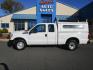 2011 WHITE /GREY Ford F-250 SD Lariat SuperCab 2WD (1FTDX2A64BE) with an 6.2L V8 OHV 16V engine, 6A transmission, located at 1814 Albert Pike Road, Hot Springs, AR, 71913, (501) 623-1717, 34.494228, -93.094070 - Photo#0