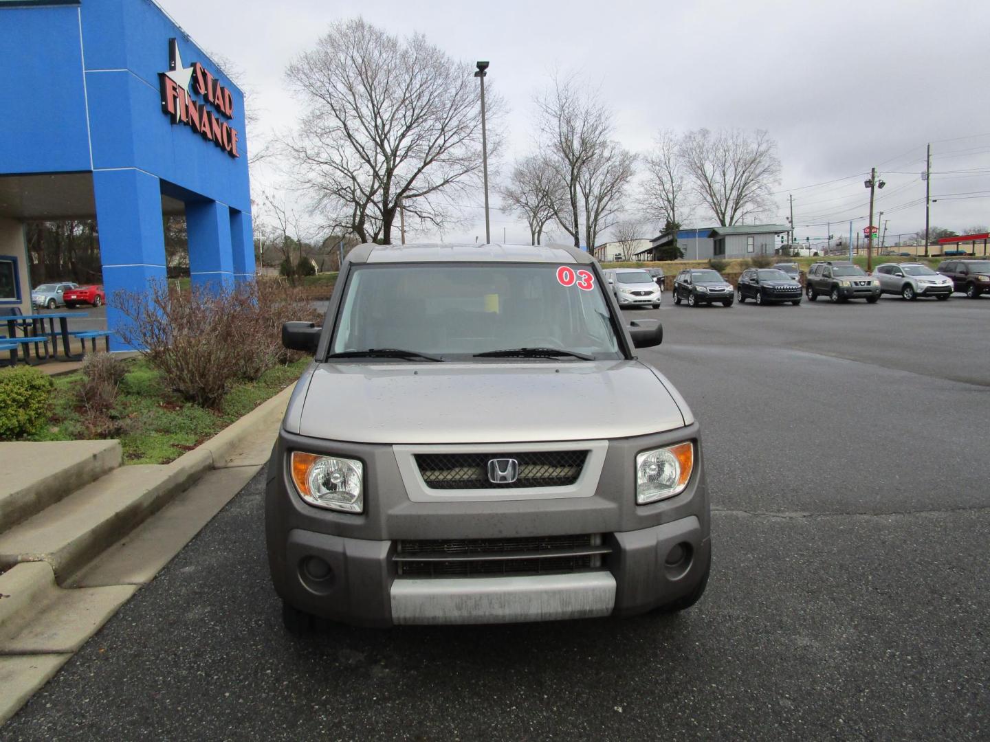 2003 SILVER /BLACK Honda Element EX 2WD (5J6YH18503L) with an 2.4L L4 DOHC 16V engine, Automatic CVT transmission, located at 1814 Albert Pike Road, Hot Springs, AR, 71913, (501) 623-1717, 34.494228, -93.094070 - Photo#1