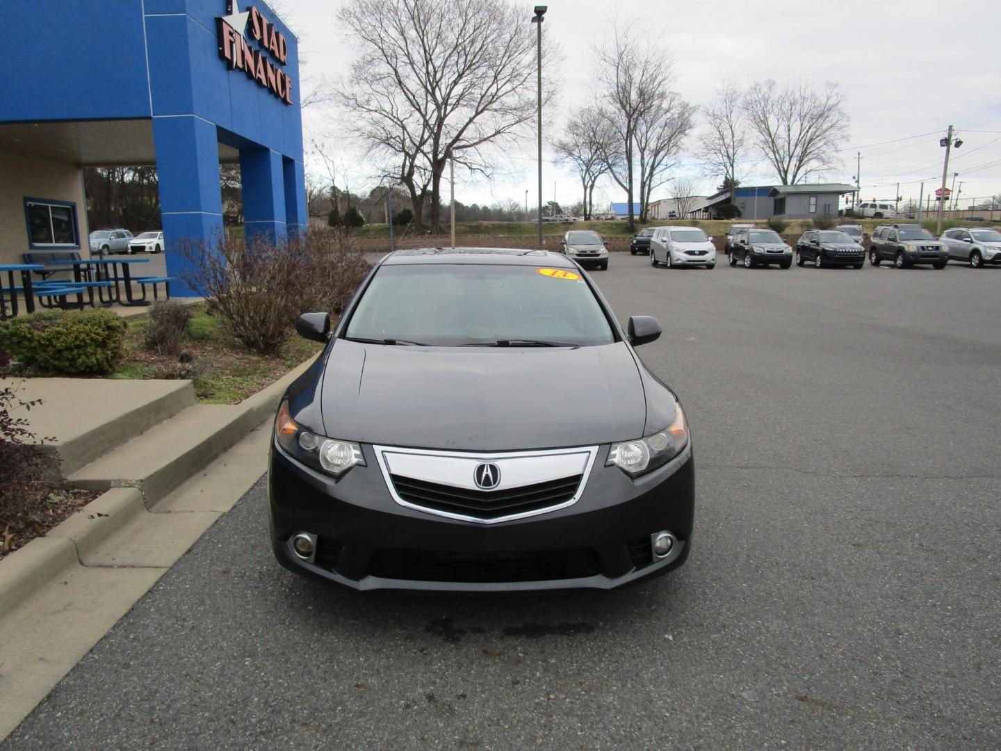 2013 Grey /black Acura TSX 5-Speed AT (JH4CU2F41DC) with an 2.4L L4 DOHC 16V engine, 5-Speed Automatic transmission, located at 1814 Albert Pike Road, Hot Springs, AR, 71913, (501) 623-1717, 34.494228, -93.094070 - Photo#1